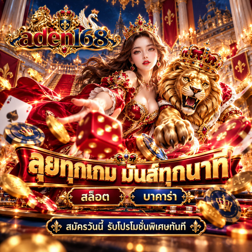 aden168 สล็อตออนไลน์ บาคาร่า ลุยทุกเกม มันส์ทุกนาที